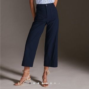 Maeve The Colette Cropped Wide-Leg Pants